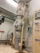 Glatt #GPCG5, fluid bed dryer, wurster, 2 bar, 5.5 KW, 3600 RPM, 1983 - Image 1