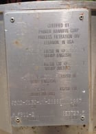 7.25" x 15" deep Parker Hannifin #6LFB11-2, 151/FV @ 450°F, 316 Stainless Steel, - Image 4