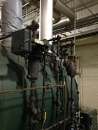 200 HP Johnston #PFTA-B200-4LG-200S, 150 psig, 3 phase, 460 Volts, natural gas, #2 Oil, 1994 (3 available) - Image 8