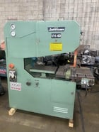 41" x 12-1/2" Dake Johnson #VH-40, vertical band saw,tilt table,blade welder,extra blades, 1985 - Image 7