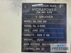 HydraPower CNC 4M V Groover, 0.223" x157", Siemens CNC Control, 47" sheet width, Pneumatic Clamping, 2012 - Image 9