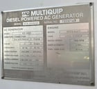 36 KW Multiquip #DCA45SSIU4, diesel, enclosure mounted on trailer, 5020 hours, #89078 - Image 7