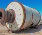 10' x 14' Marcy Ball Mill with 800 HP motor, Overflow discharge, Pinion, 1.5 SF - Image 2