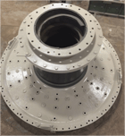 14.5' x 28' Allis-Chalmers, ball mill, 3000 HP, Configured for wet overflow discharge - Image 3