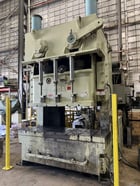 220 Ton, Aida #PDC-20, double crank gap frame press, 9.8" stroke, 19.6" Shut Height, 4.1" adj., 33 SPM, 94.4" - Image 3