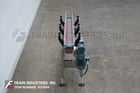 4-1/2" wide x 4.8' long, BMI / Benda, table top conveyor belt, mounted on 4 leg Stainless Steel frame - Image 3