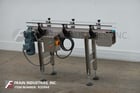 4-1/2" wide x 4.8' long, BMI / Benda, table top conveyor belt, mounted on 4 leg Stainless Steel frame - Image 5