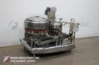 Federal #3615, automatic, Stainless Steel, 36 head rotary, pressure gravity filler & 15 foil press head - Image 1