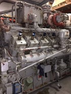 1609 HP @ 1000 RPM, Waukesha #P9390GL, natural gas engine core, S/N C-10929/1 - Image 1