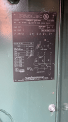 112.5 KVA 12470 Primary, 208/120 Secondary, Prolec FR3 - Image 7