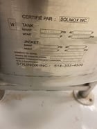 140 gallon Solinox, Stainless Steel pharma grade agitated process vessel, 85 psi, 2016 - Image 2