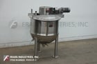 150 gallon Lee #150D9MS, 316 Stainless Steel jacketed double motion kettle, 42" dia. x 39" deep with 20" - Image 1