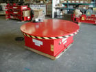 40000 lb. Weldwire Co. #WWFT-40, 72" table, 24" tall, 1.5 HP, pendant Control, variable speed - Image 3