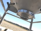 150 gallon Stainless Steel Tank/hopper, 38" Dia. x 2' T/T, 2' cone bottom, 4.5" bottom outlet, 58" OAH - Image 5
