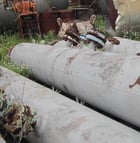 400 gallon 2000 psi, 22" diameter x 240" L, Carbon Steel High Pressure Vessel, 23' OAL - Image 3