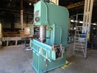 100 Ton, Elmes Hydraulic Straightening Press, 15" throat, 24-1/2" x 21" bed, 4-1/4" RAM diameter - Image 3