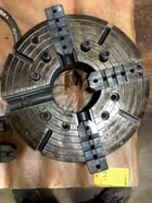 24" Manual 4-jaw chuck with 8" thru hole, A2-15 mount - Image 3