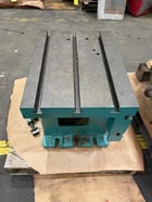 Box table for radial arm drill, 24 x 18 x 18, 2 sided, T-slotted - Image 2