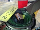 1/4" Shimazu #Super 2, Twin Spindle Nut Tapper, 190 PPM, 185mm x 25mm R Bent Tap, hopper 1990 - Image 9