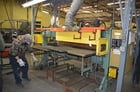 Tig Welder, 59" width, .250 diameter, 4 heads, 4 transformers 85 KVA Roman, controls & palm buttons - Image 2