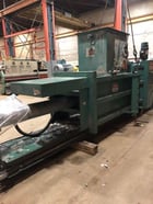 Maren #203-103S, horizontal hydraulic automatic baler, automatic wire tying, 50 HP, 1999 - Image 6