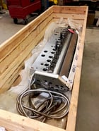 52" EDI #52U/F-R75, dual entry sheet die, with restrictor bar, poly side control, 2008 - Image 1