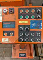 .187" Komo, tube straightener & cut-off machine, entry powered feed rolls, 1998 - Image 5