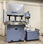 Extrude Hone #Spectrum-10/8/8, 10" media cyl diameter, 8" hyd cyl diameter, 1200 psi Extrusion Pressure, PLC - Image 1