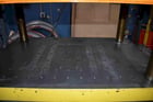 40 Ton, HSI, hydraulic 4-post down acting press, 14.5" stroke, 21.5" D, 48" x 31" bed, cushion - Image 6