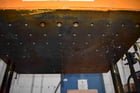 40 Ton, HSI, hydraulic 4-post down acting press, 14.5" stroke, 21.5" D, 48" x 31" bed, cushion - Image 7