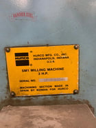 Hurco #SM-1, vertical knee mill, 12" x48" table, 3 HP, Fagor 3-Axis digital read out, power draw bar, #15655 - Image 7