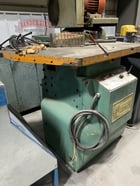 .157" x 8" x 8" Comaca corner notcher, 50 SPM, 3 HP, 27.5" x 23.6" table, #12103 - Image 3