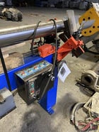 Appleton #D21SH1010, semi-automatic core cutter, 5" dia mandrel, 120" width - Image 3