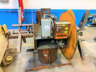 4000 lb. Dallas #7141, pull off coil reel, 18" width, 60" outside dimensions, 16"-21" ID, 3-leaf-mandrel - Image 1
