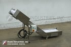 Ohlson #VFFX-35, Stainless Steel inclined cleated conveyor, 10" wide x 69" long belt with 1-1/4" high cleats - Image 5