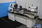 14" x 48" Clausing engine lathe, 9" swing over cross slide, 3-jaw chuck, follow rest, thread dial, 3 HP - Image 1