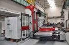 4.33" Fermat #WFC-10, 4000 RPM, #50, CNC rotary table w/ 2 servo motors - Image 3