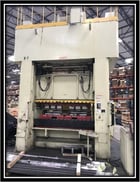 440 Ton, Komatsu #L2M400-3BM, straight side double crank Press, 7.8" stroke, 27.6" Shut Height, 96" x 49" - Image 3