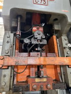 75 Ton, Bliss #C75, OBI press, 4" stroke, 3.5" adj., 36" x 24" bed, air clutch & brake, 1968, #11499 - Image 6