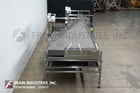 4-1/2" wide x 9' long, Sentry Equipment, Stainless Steel pressureless table top combiner conveyor - Image 3