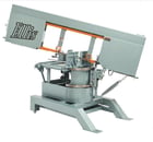 13.5" Ellis #3000, Mitre Band Saw, 220 FPM, 13' 6" x 1" x .035" blade, quick adjusting vise, automatic shut - Image 1