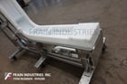 10" wide, Nercon, Z-style Stainless Steel incline/cleated conveyor, mounted on heavy duty Stainless Steel - Image 2