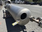 190 gallon Morfab, 304 Stainless Steel tank, 55 psi, DT/DB, 24" dia x 96" straight side plus ASME dish top & - Image 1