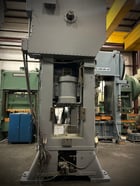 500 Ton, Minster #E2-500, straight side double crank, 12" stroke, 18-27 SPM, very good - Image 7