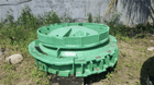 54" x 74" Kobe-Allis Chalmers gyratory crusher, flared bottom shell, #3K-BV01 - Image 8