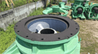 54" x 74" Kobe-Allis Chalmers gyratory crusher, flared bottom shell, #3K-BV01 - Image 9