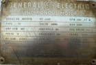 1225 HP 200 RPM General Electric, synchronous, clutch, 4160 Volts, #17J-MOL01 - Image 10