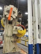 170/110 Ton, Bliss #B-4A, double action toggle press, 15" stroke, 32" x 34" bed, 9 SPM, air clutch - Image 2