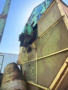 Columbus McKinnon tire shredder, 300 HP, 72" hopper opening, 20 TPH, 1992 - Image 7