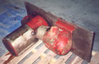 2 HP Bridge Mount, Agitator Drive, 20:1 gear ratio, 220/440 volt, 1750 RPM, Stub shaft has a 4 bolt pattern - Image 1